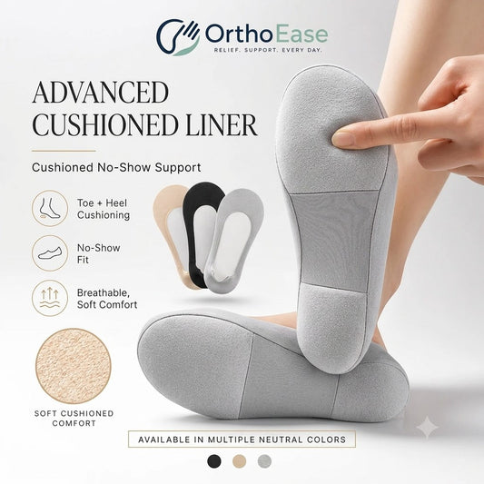 OrthoEase™ HeelEase™ Plantar Fasciitis Relief Socks